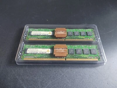 Qimonda HYS72T128020HFN-3.7-A PC2-4200F-444-11-B0 1GB Server Memory RAM - Image 1 of 3