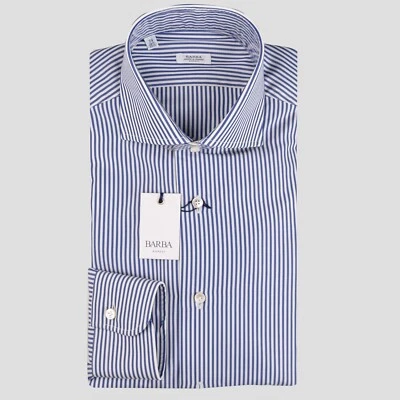 NEW BARBA NAPOLI SHIRT 100% COTTON SIZE 17.5 US 44 EU BNSS3 - Image 1 of 3