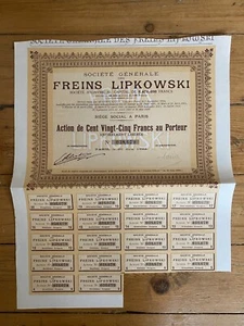 FREINS LIPKOWSKI (POLOGNE) (N) - Picture 1 of 1