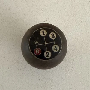 Vintage 4 speed manual transmission Wooden Shift Knob - Picture 1 of 4