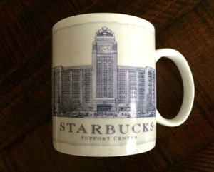 Starbucks Architectural Series City Mug Support Center 2006 18oz Super Rare Used - Picture 1 of 4