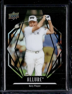 2024 Upper Deck Portfolio Golf Gary Player Allure Black Rainbow SP PGA (55C) - Foto 1 di 2
