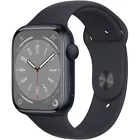 Apple Watch Series 8 Sportarmband 45mm Aluminium GPS mitternacht/mitternacht WOW