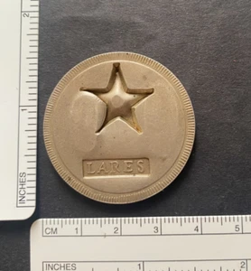 PUERTO RICO, EXONUMIA, PESO GRITO DE LARES 1868, Lge. Star variety moderno PLATA - Bild 1 von 7