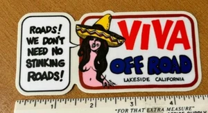 Viva Off Road 1966-1977 Ford Bronco decal sticker baja racing classic vintage  - Picture 1 of 3