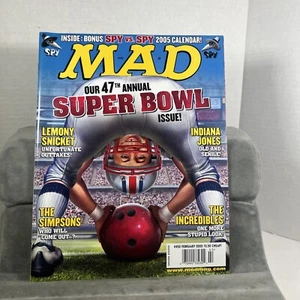 Mad Magazine #450 February Super Bowl Issue Indiana Jones The Simpsons - Imagen 1 de 5