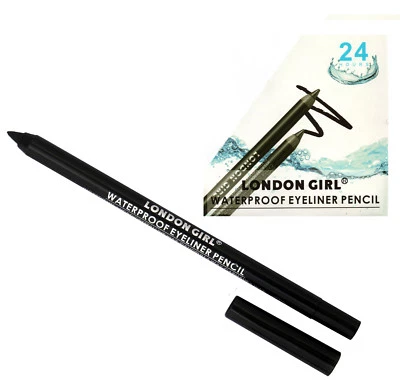 Crayon contour des yeux noir waterproof 24h -  London Girl - longue tenue  - Photo 1/3