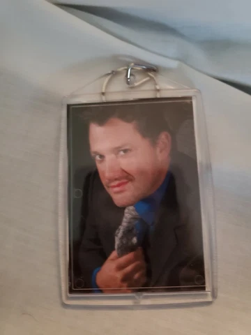 Tony Stewart #14 SHR 2 Sided Photo Key Chain in Acrylic Case NEW Cover