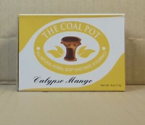 113gr. Calypso Mango Herbal Soap/Seife, VEGAN, all natural, The Coal Pot