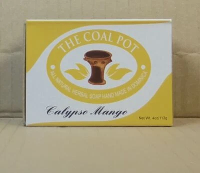 THE COALPOT 113gr. Calypso Mango Herbal Soap/Seife, VEGAN, all natural, The Coal Pot