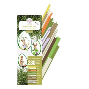 papier und ideen: Quilling Papierstreifen Tales for Easter MIX - Bild 1 von 1
