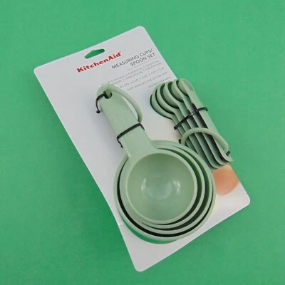 Conjunto de colheres de chá KitchenAid utensílios de cozinha pistache KQ475OHPIA - Imagem 1 de 4