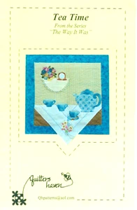 Patrón de edredón de pared TEA TIME de Quilters Haven, serie The Way it Was - Imagen 1 de 3