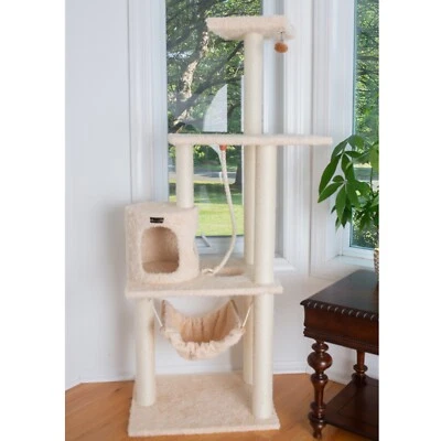 Armarkat 70" real wood Cat Furniture,Ultra thick Faux Fur Covered, A7005 - Image 1 of 4