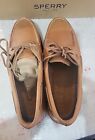 Sperry Men Authentic Original Leather Boat Shoes SAHARA LEATHER Size 9 M 0197640