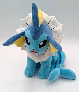 Pokemon Vaporeon Plush Soft Toy Stuffed Animal 10.5" - Eevee Evolution - Picture 1 of 4