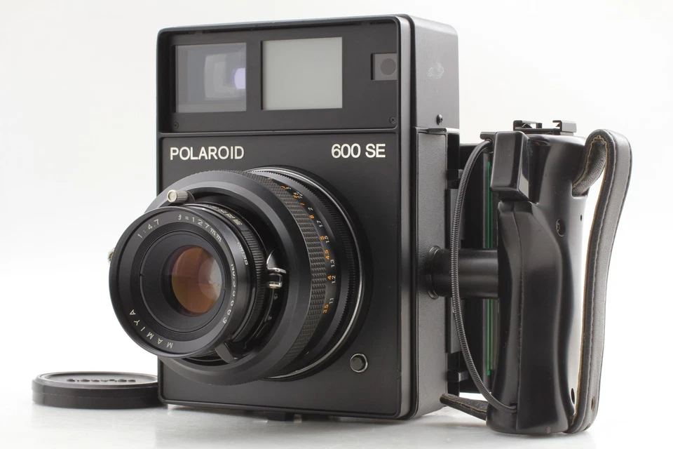 [Near MINT] POLAROID 600SE Instant Film Camera Mamiya 127mm F4.7 Lens From JAPAN - Image 1 of 4