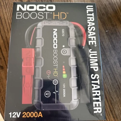 NOCO Boost HD GB70 Portable Jump Starter 12V 2000A - Image 1 of 4