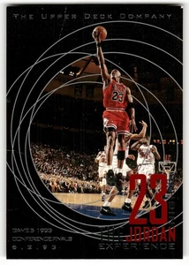 Michael Jordan 1996 Upper Deck 23 Nights: The Jordan Experience 3x5 #6 Creased - Picture 1 of 2