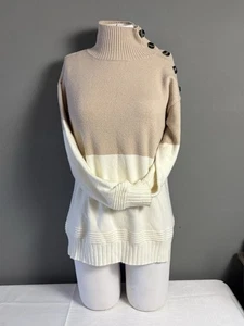 Poof Apparel Suéter Blanco Tostado - Imagen 1 de 12