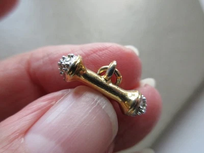 RELOJ BOLSILLO CRISTAL TONO DORADO VINTAGE CADENA ALBERT BARRA EN T LLAVERO ENCANTO CLIP COLGANTE Foto 1 de 4