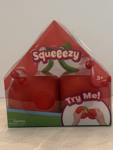 Squeezy Squeeze Sunny Days Toymendous Cherries 5.5-Inch Squeeze