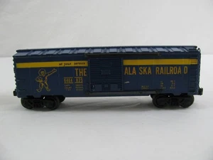 Vintage 1959 Lionel Trains O Gauge Alaska Box Car (Type III) #6464-825 VG - Picture 1 of 7
