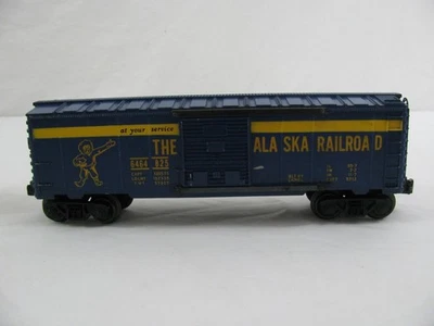 Vintage 1959 Lionel Trains O Gauge Alaska Box Car (Type III) #6464-825 VG - Image 1 of 4