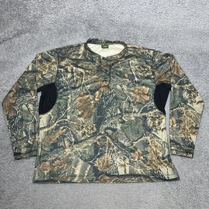 Cabela's Seclusion 3D Hardwood Men's Size XL Reg Shirt Long Sleeve Crewneck Camo - Picture 1 of 18
