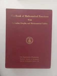 Handbook of Mathematical Functions With Formulas, Graphs and Mathematical Tables - Picture 1 of 12