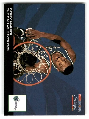 1993-94 Hoops #HS6 Derek Harper Scoops | Dallas Mavericks - Image 1 of 2