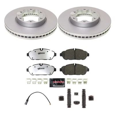 For Ford Transit-250 20-24 PowerStop Z36 Evolution Geomet Plain Front Brake Kit Foto 1 de 4