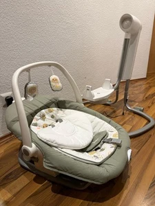 Joie Serina elektrische Babyschaukel mit Licht und Sound grau - Bild 1 von 6