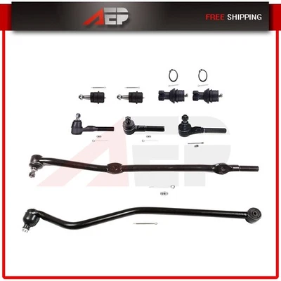 Fit For 1991-2001 Jeep Cherokee Front Lower Steering Tie Rod Ends Ball Joints - Image 1 of 4