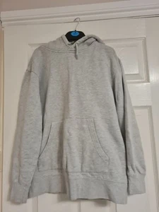 Topshop Marl Grey Long Sleeve Hoodie Size XS/S - Picture 1 of 3