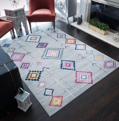 Alfombra dorada Kilim BR30A Cyprus Collection 5'3"x7'0" Foto 1 de 4