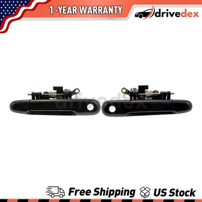 Pair Dorman - HELP Exterior Door Handle Fits 1992 1993 1994 1995 Toyota Paseo - Image 1 of 4