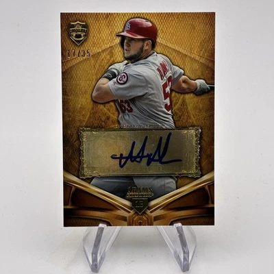 Autógrafo Matt Adams Sepia/35 2013 Topps Supreme #SA-MAD Foto 1 de 2