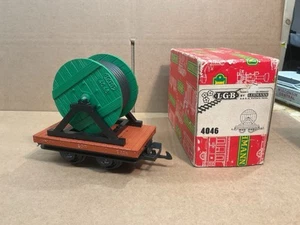 LGB G GAUGE WAGON CABLE CAR WITH CABLE LOAD 4046 ROLLING STOCK BOXED ! - Picture 1 of 5