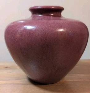 Vintage Fulper Pottery #658 Flat Shouldered Vase Light Purple? READ - Picture 1 of 14