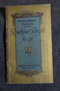 1913 Making Better Pictures with the READYSET ROYAL No 1A Brochure Agfa Ansco - Picture 1 of 11