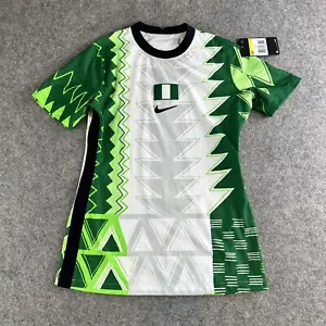 Nike Nigeria Women’s Size Small Slim Fit  Promo Vaporknit Jersey Cu1165-103 - Picture 1 of 8