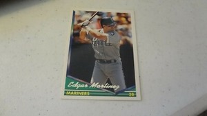 1994 TOPPS GOLD # 195 EDGAR MARTINEZ  BASEBALL CARD