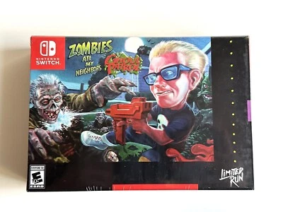 Zombies Ate My Neighbors (Nintendo Switch ) Sealed Limited Run SNES Box Variant - Image 1 of 4