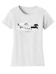 Camiseta Gravity Trading para mujer Mustang Solar Magic Changing manga corta - Imagen 1 de 2