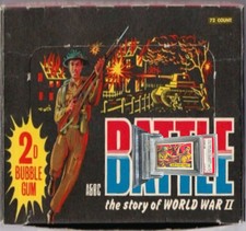 1965 A&BC Battle cards HAND TO HAND COMBAT #19 NM-MINT 8 NONE HIGHER - garno PSA