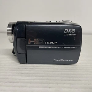 DXG-580V High Definition Digital Camcorder 3" Active Matrix TFT Color LCD, Black - Picture 1 of 11