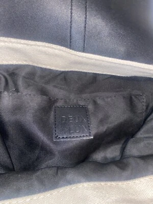 Mochila Deux Lux Bolso de Lona Blanco y Negro Foto 1 de 3