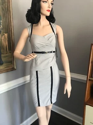 Vestido XOXO Nuevo con Etiquetas Niño Conoce Niña Traje a Rayas Vestido Moveble Talla 1/2 Foto 1 de 4