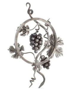 Ornamento in ferro battuto ferro forgiato 450x340 mm griglia per ringhiera re... - Foto 1 di 2